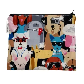 Sandwich Sized Reusable Zippered Bag Dogs Paparazzi