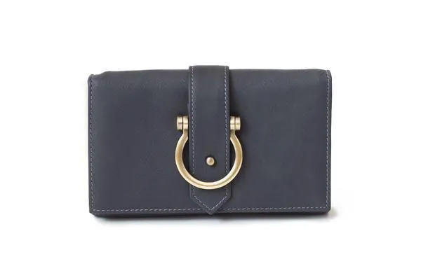Sapahn Bag: Stanley Leather Crossbody Wristlet Wallet