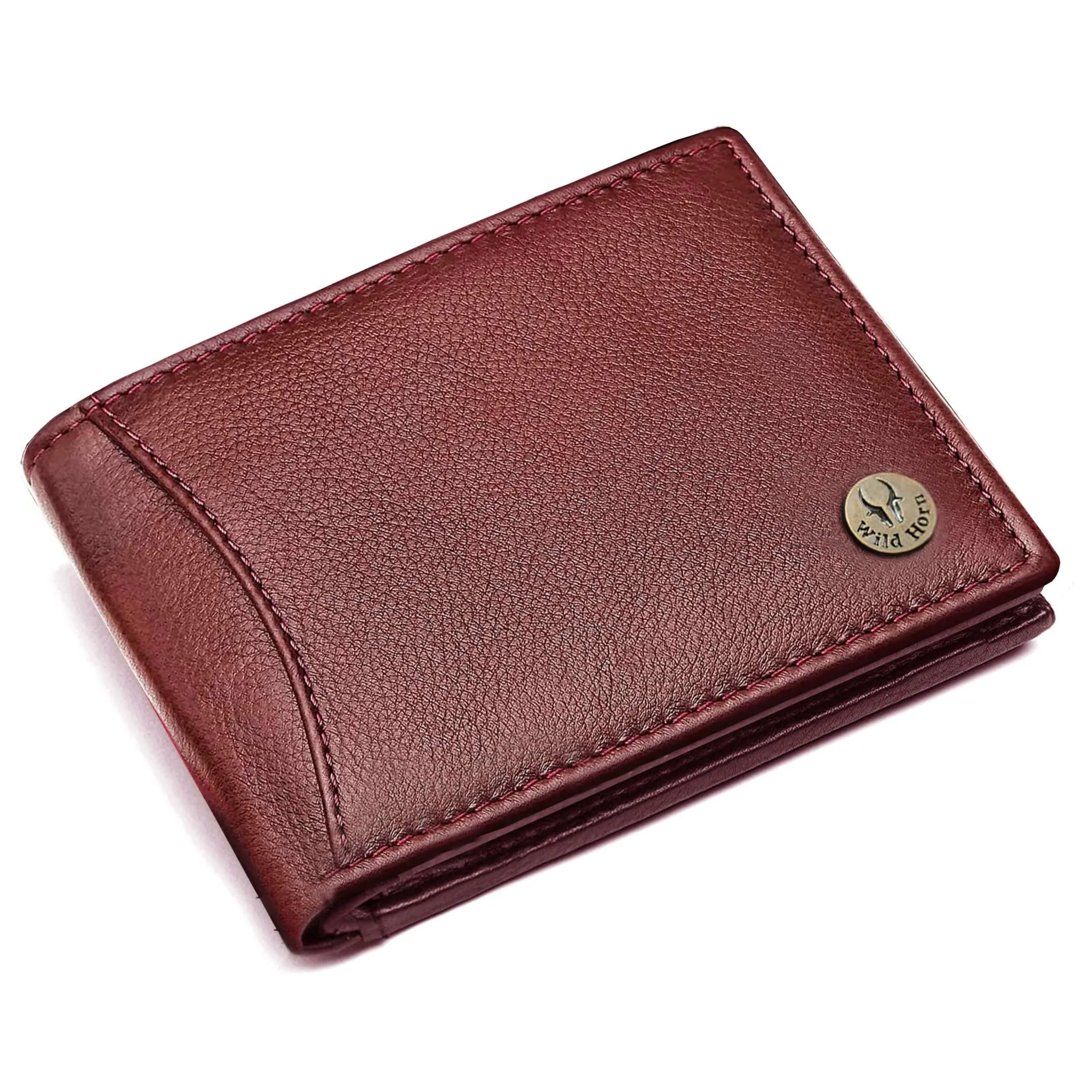 SHELBY RFID Protected Leather Wallet for Men