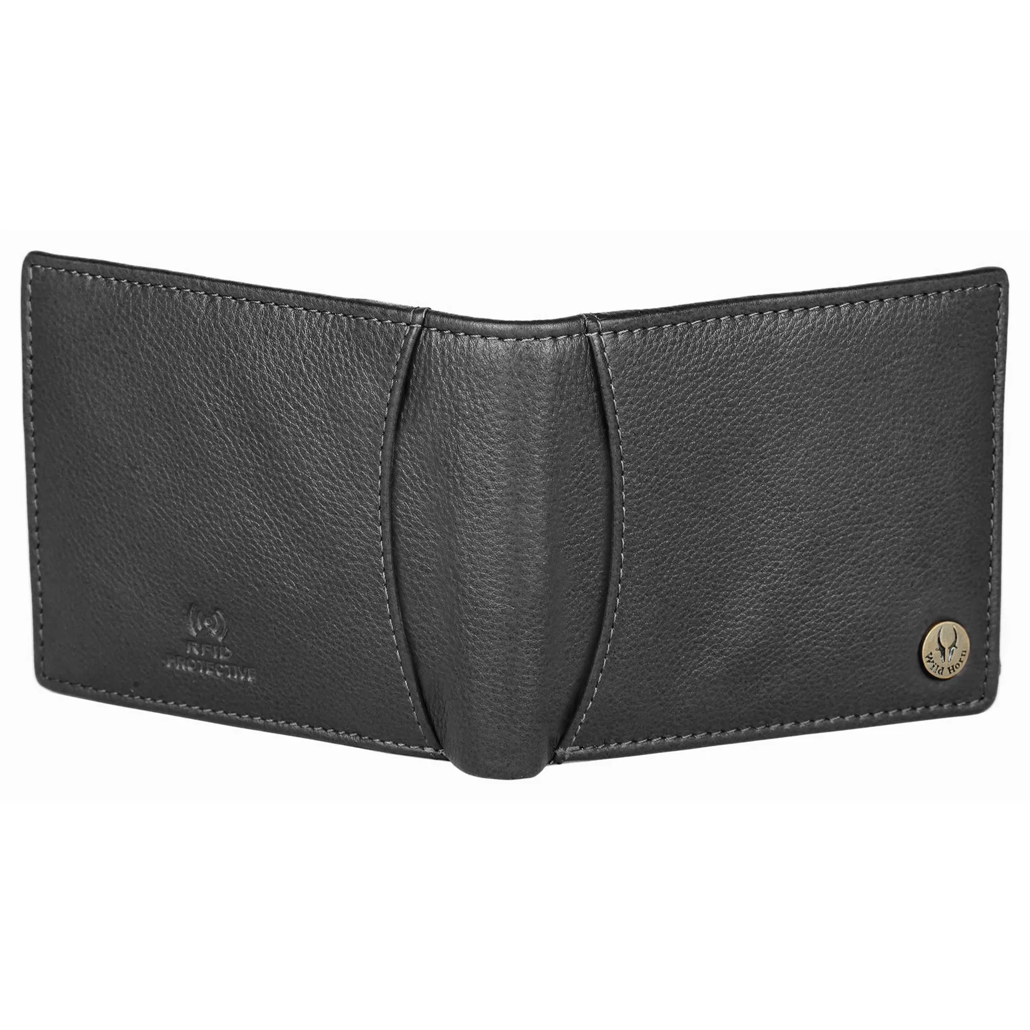 SHELBY RFID Protected Leather Wallet for Men