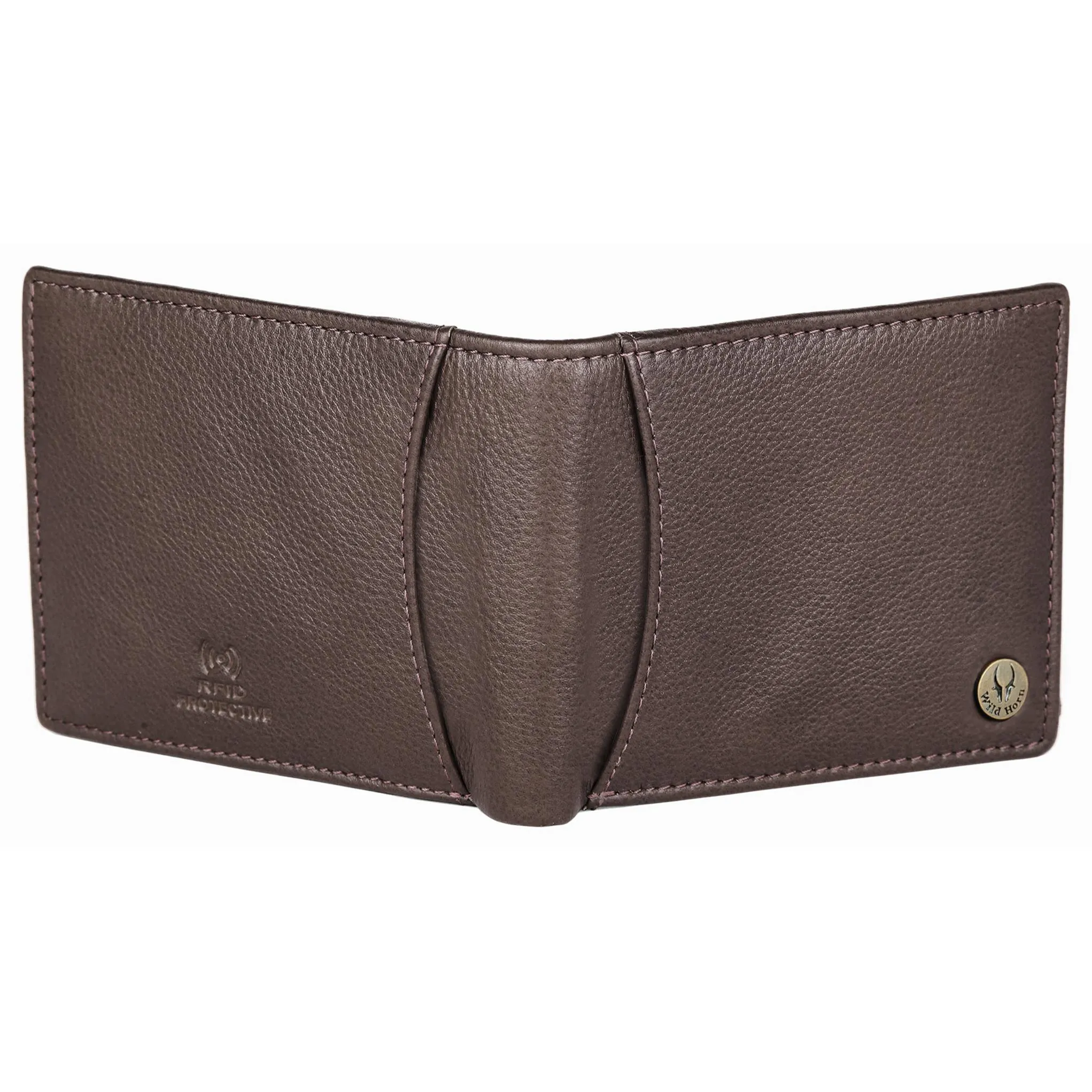 SHELBY RFID Protected Leather Wallet for Men