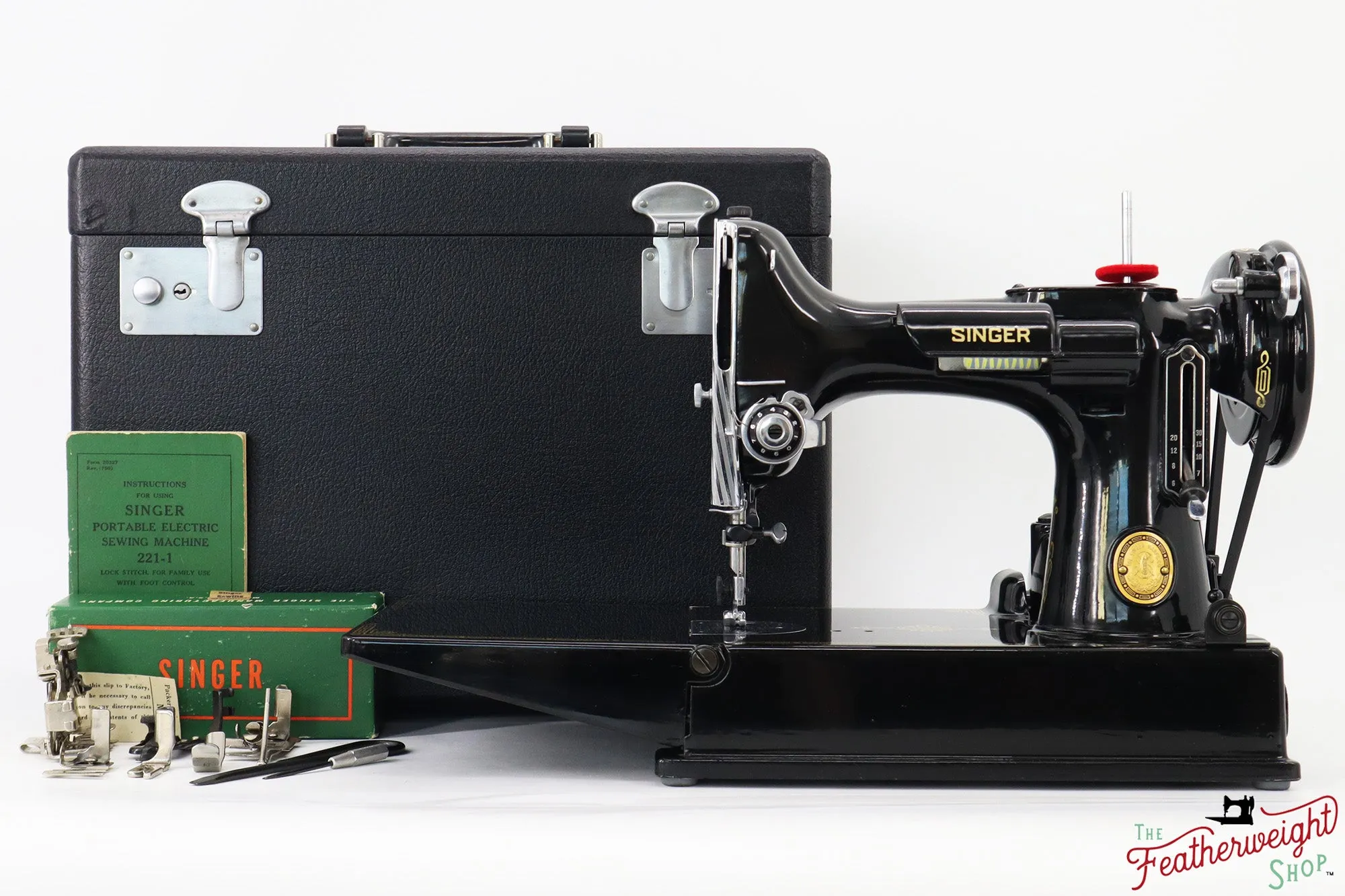 Singer Featherweight 221 Sewing Machine, AL181*** - 1952
