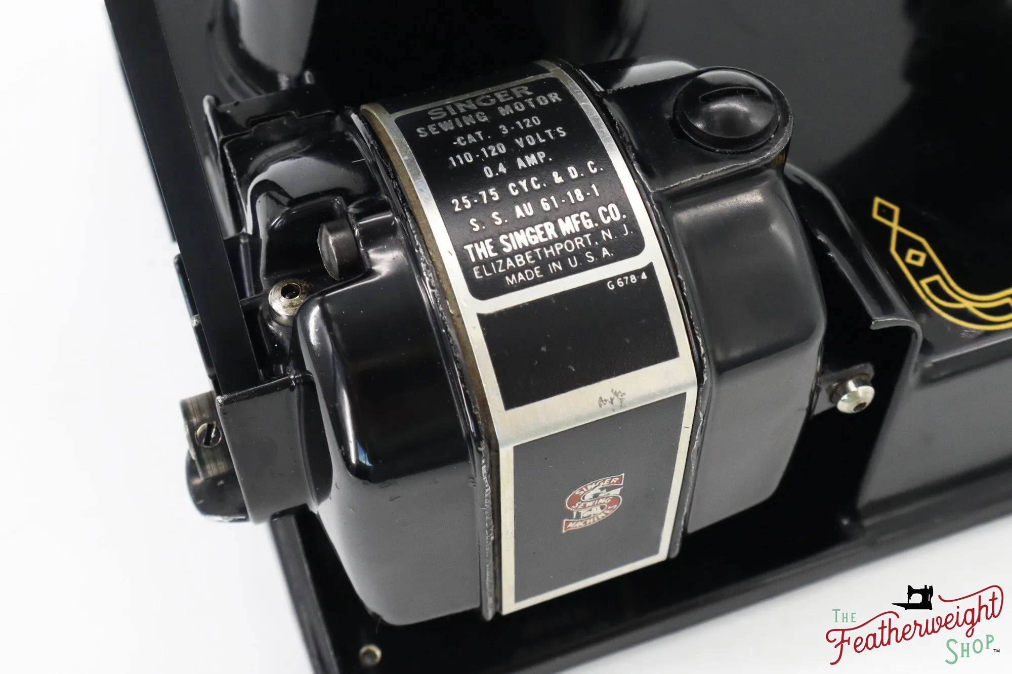 Singer Featherweight 221 Sewing Machine, AL715*** - 1954