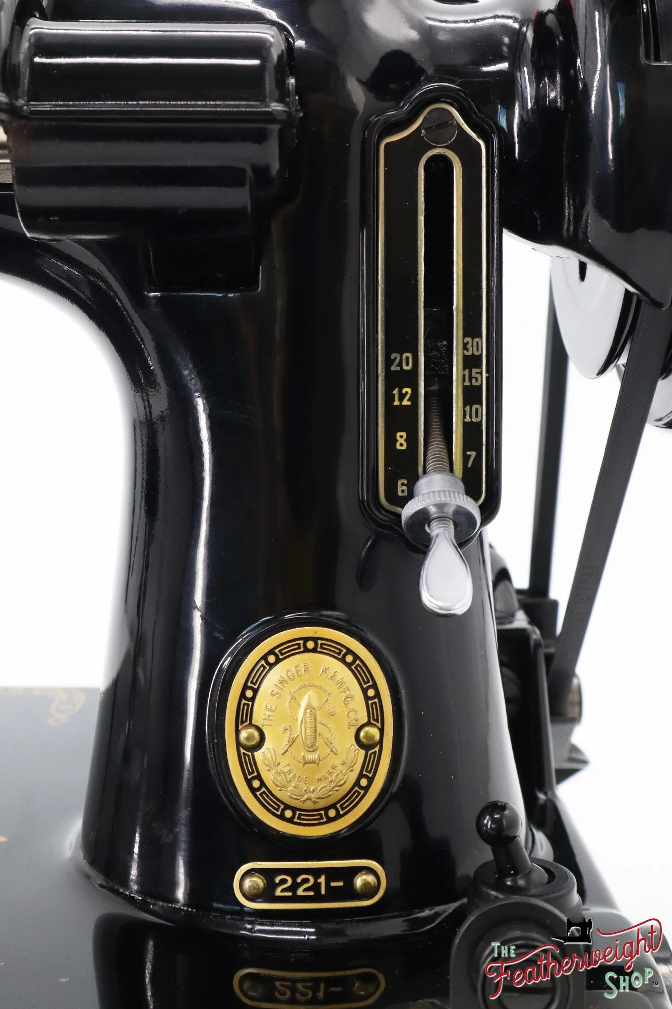 Singer Featherweight 221 Sewing Machine, AL715*** - 1954