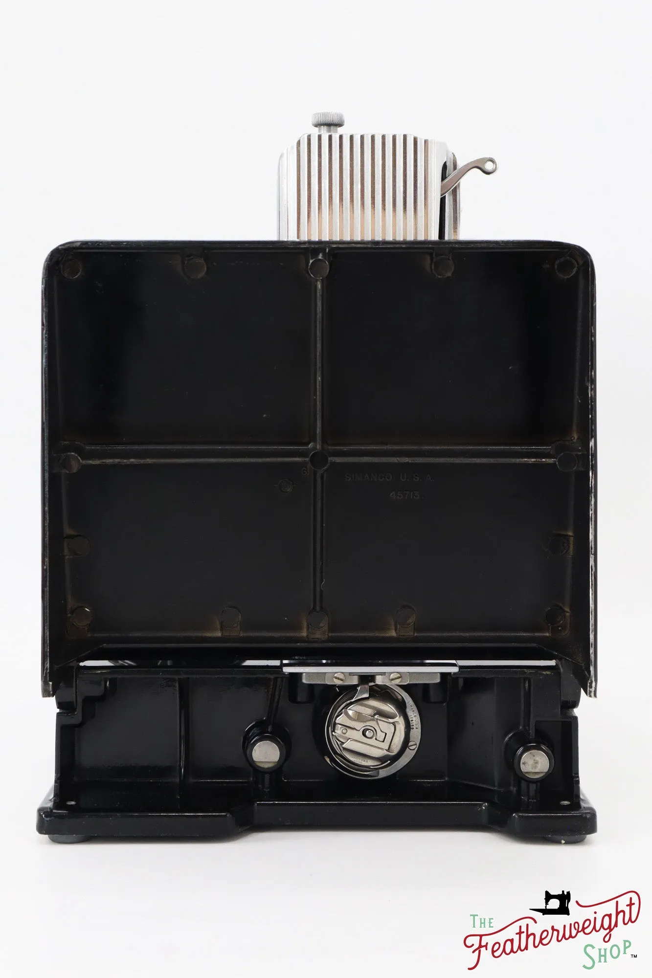 Singer Featherweight 221 Sewing Machine, AM380*** - 1956