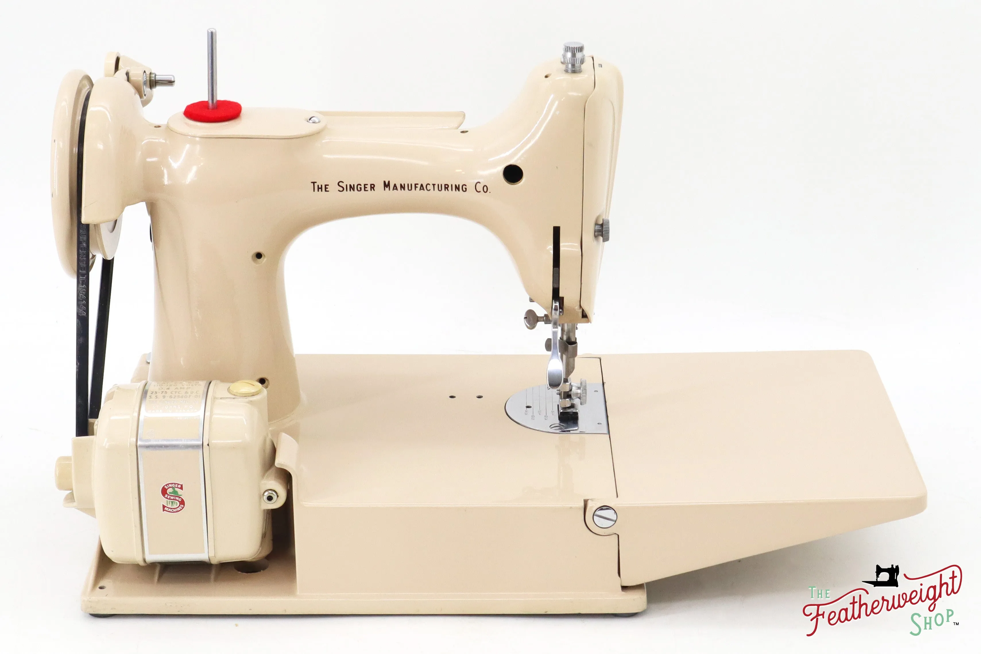 Singer Featherweight 221J Sewing Machine, Tan - ES8804**
