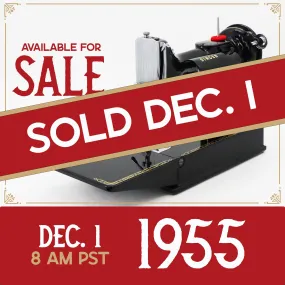 Singer Featherweight 221K Sewing Machine, 1955 - EK9877**
