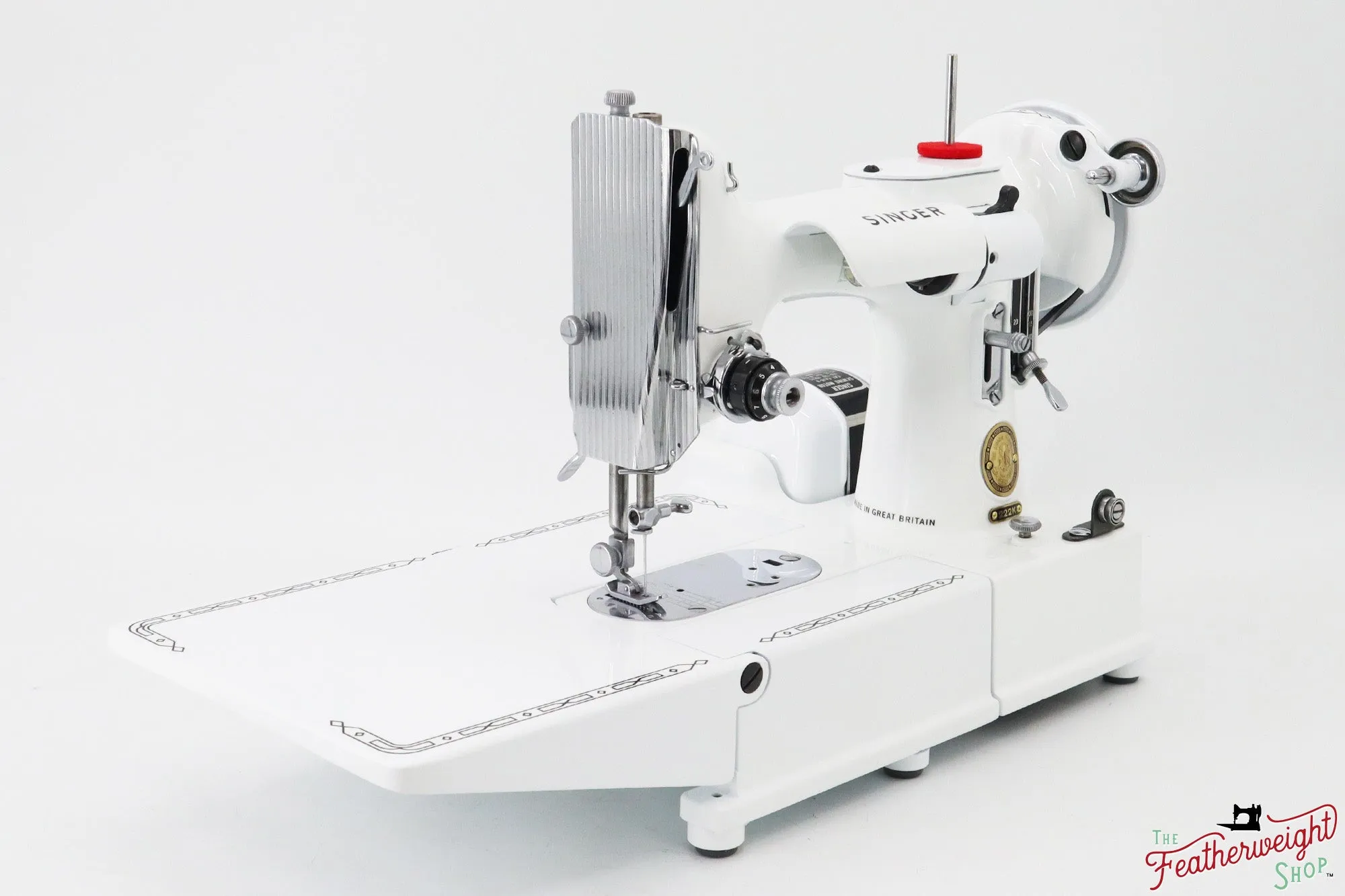Singer Featherweight 222K - EJ6207** - Fully Restored in White