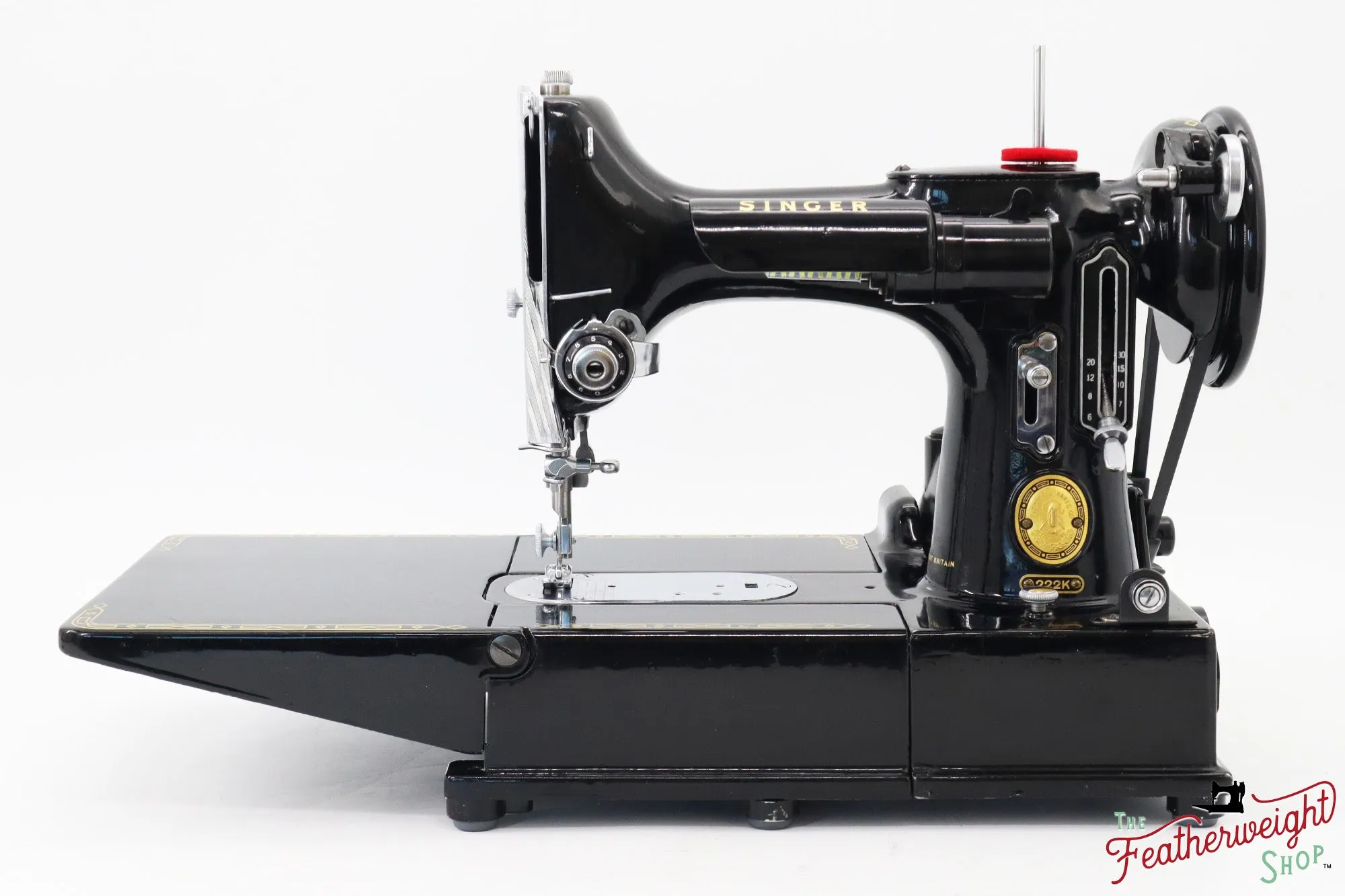 Singer Featherweight 222K Sewing Machine - EJ91655* - 1954
