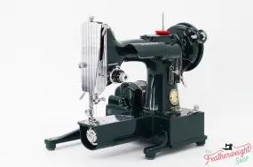 Singer Featherweight 222K Sewing Machine EM6036** - Fully Restored in Evergreen