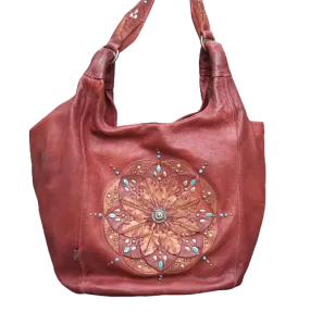 Skye Tote in Redwood