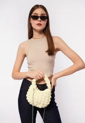 Soft Yellow Hand Bag