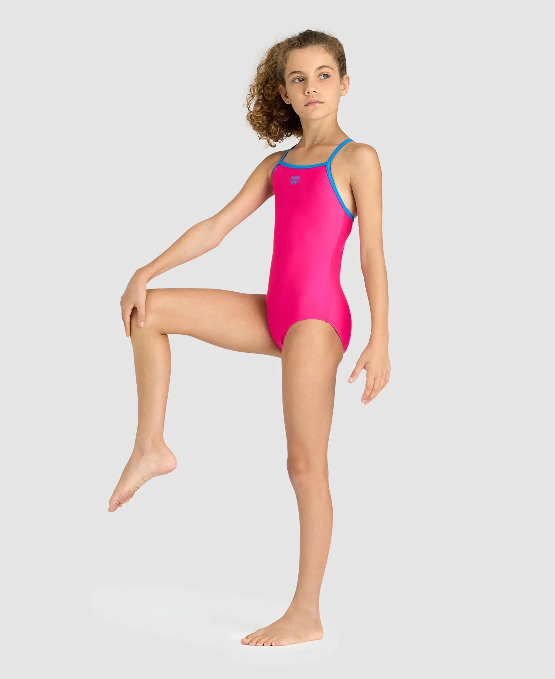Solid Light Drop Back One Piece (Girls')