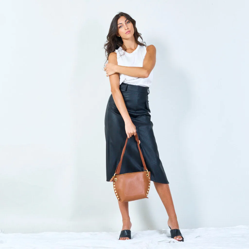 Studded edge crossbody bags wholesale