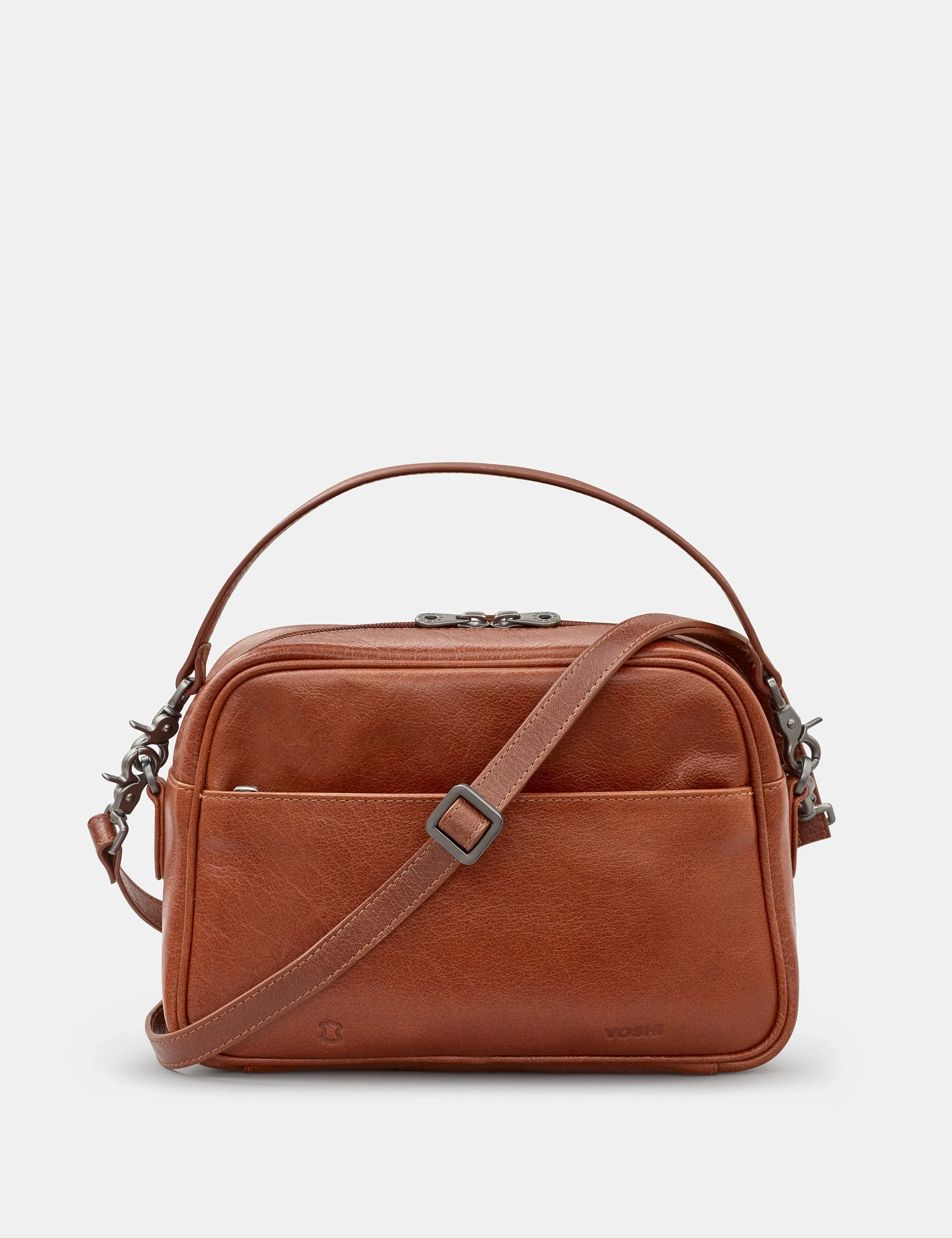 Sunflower Bloom Leather And Canvas Multiway Cross Body Bag