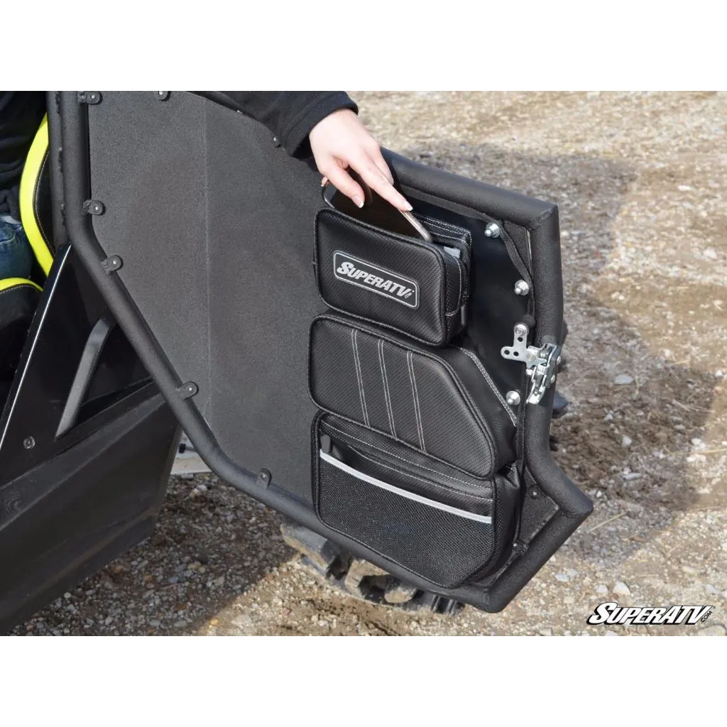 SuperATV Can-Am Maverick Door Bags - Set of 2
