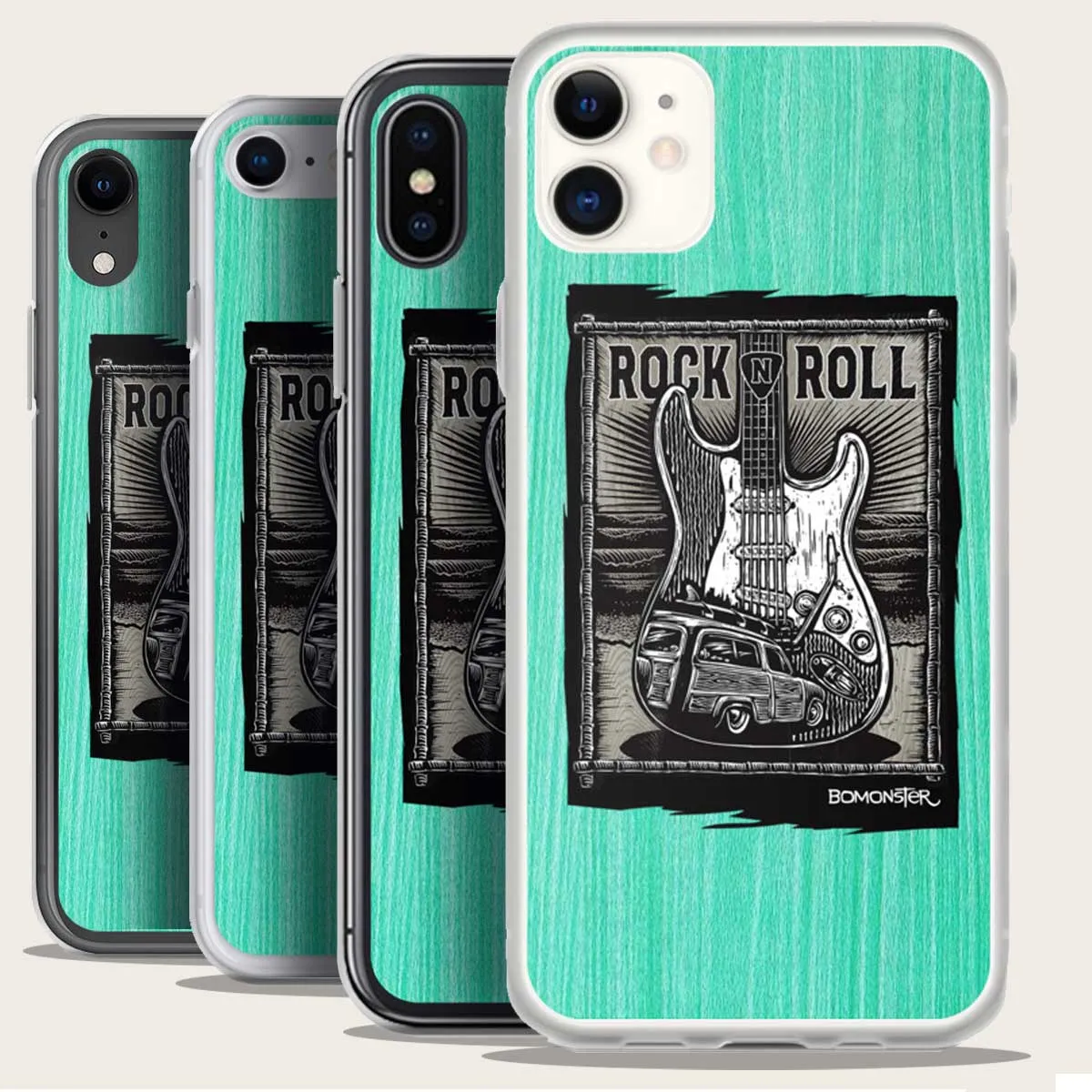 Surf Guitar Woody iPhone Case