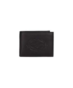 US POLO-MEN WEST WALLET IN BLACK