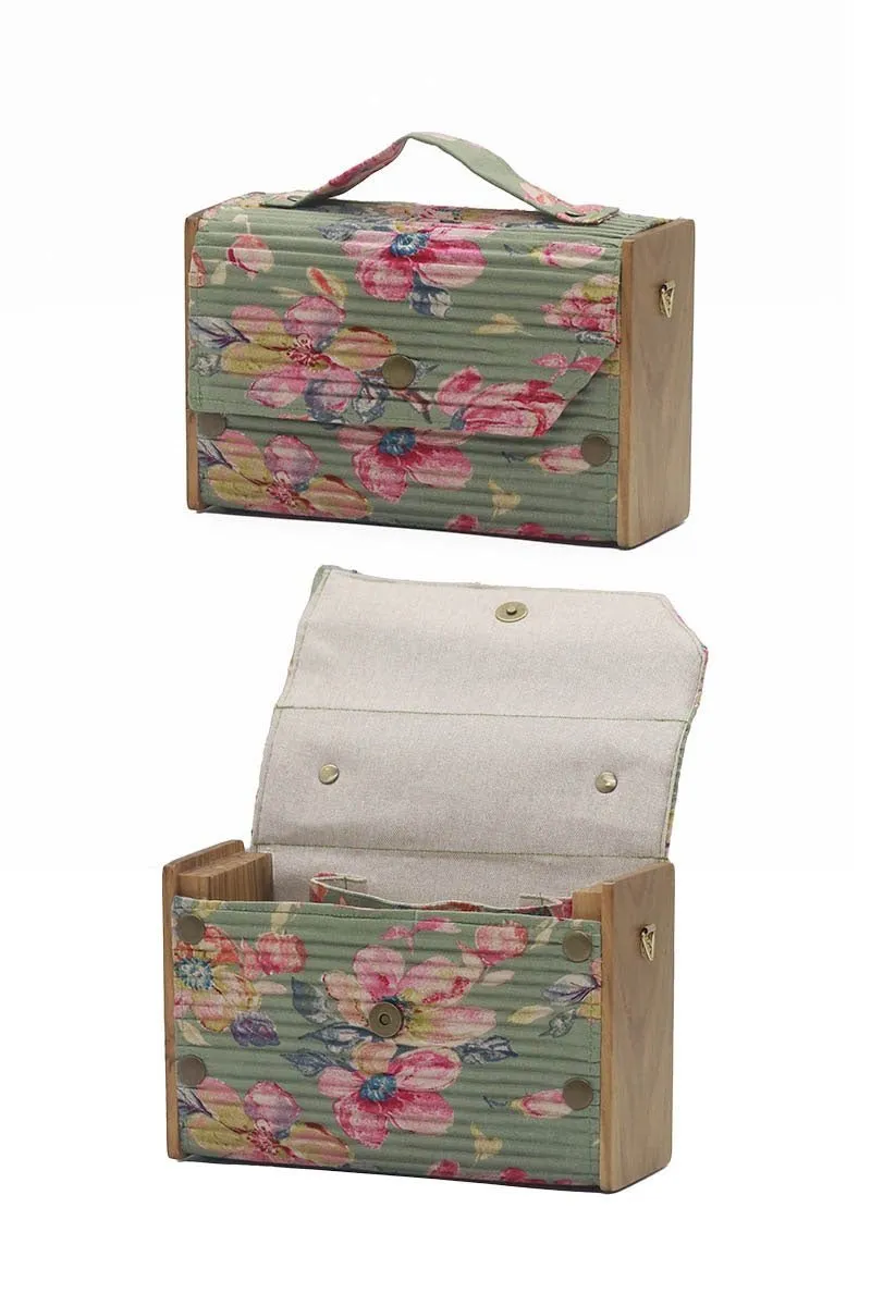 Vintage Blossom 4 in 1 Box Clucth