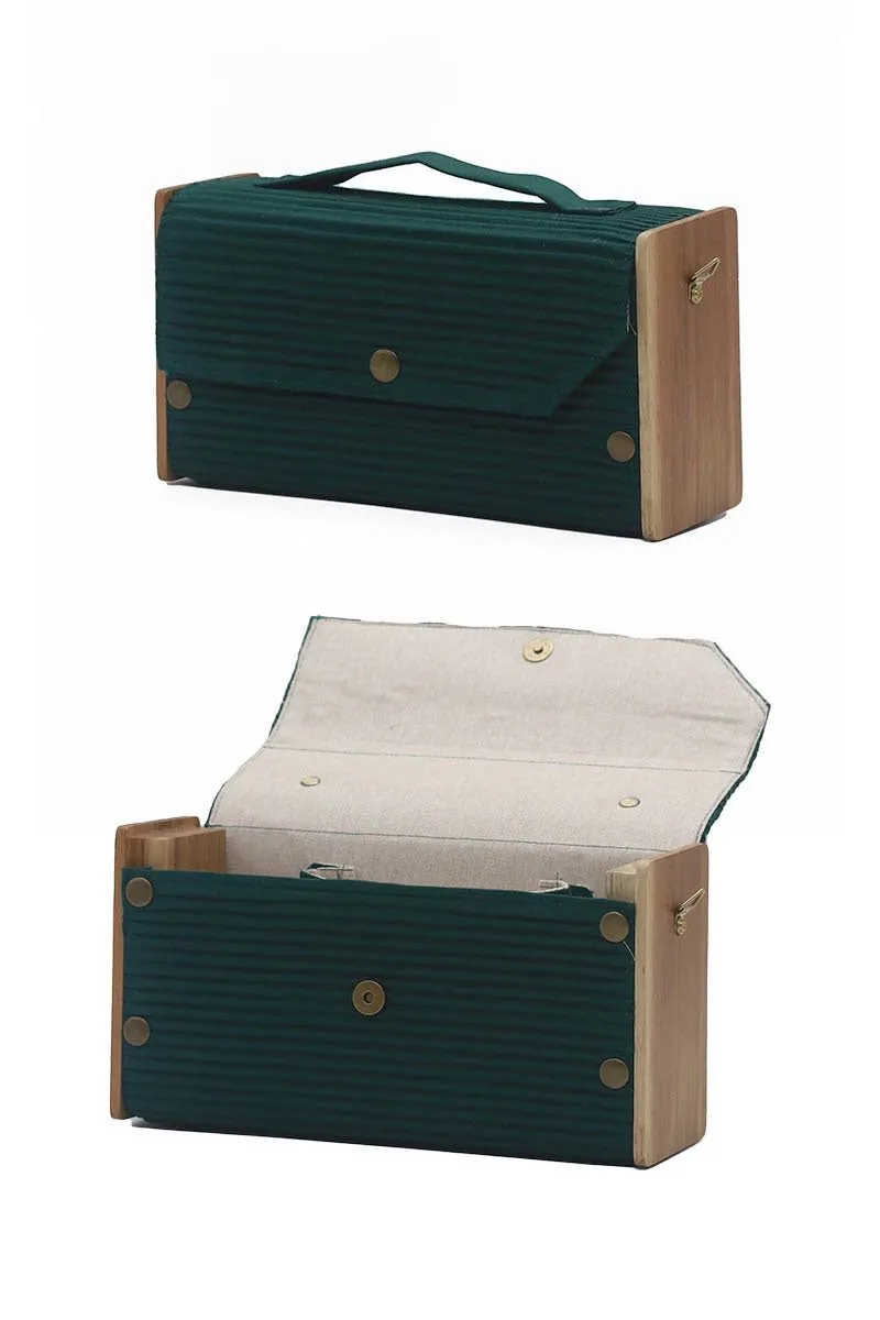 Vintage Blossom 4 in 1 Box Clucth