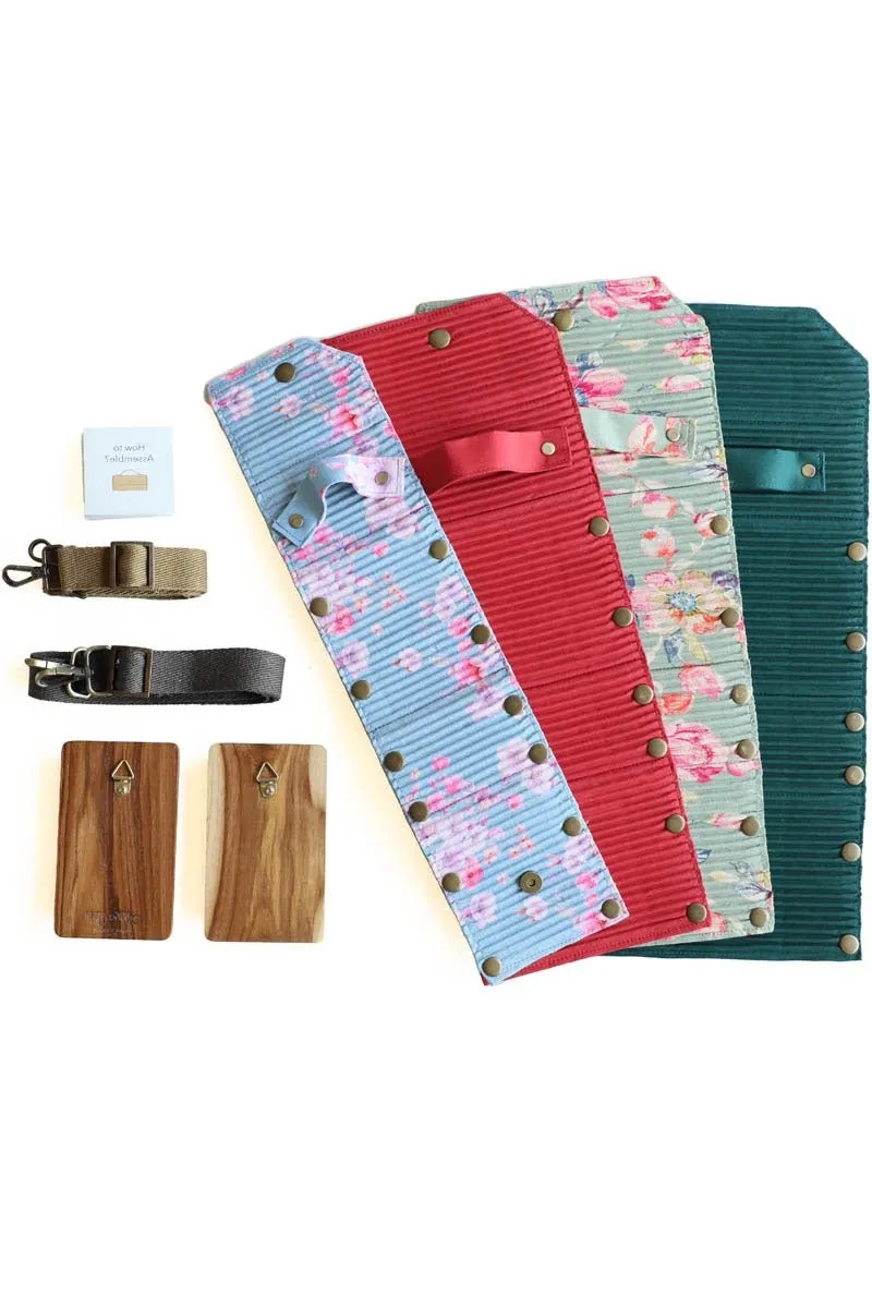 Vintage Blossom 4 in 1 Box Clucth