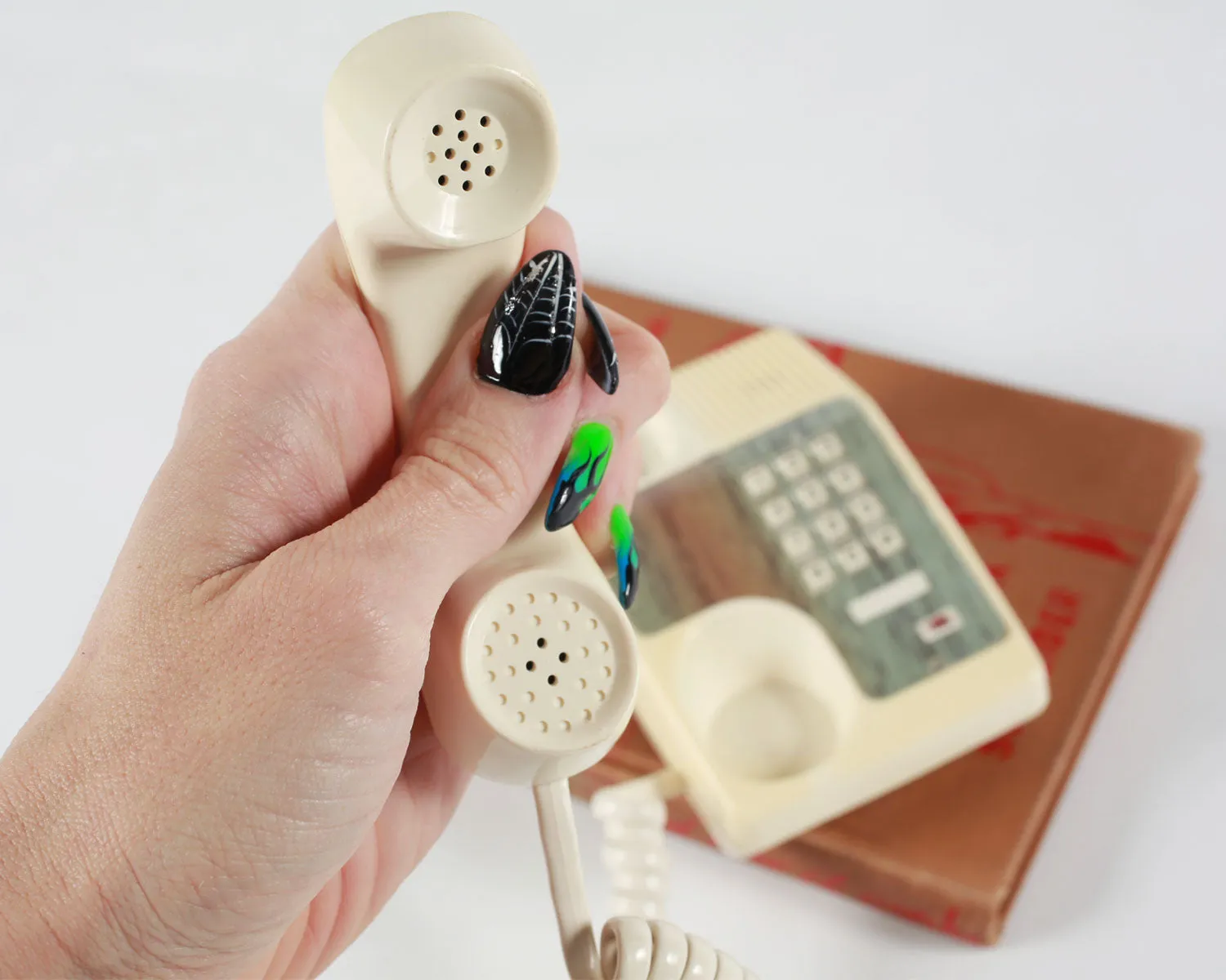 Vintage Mini Landline Telephone Working