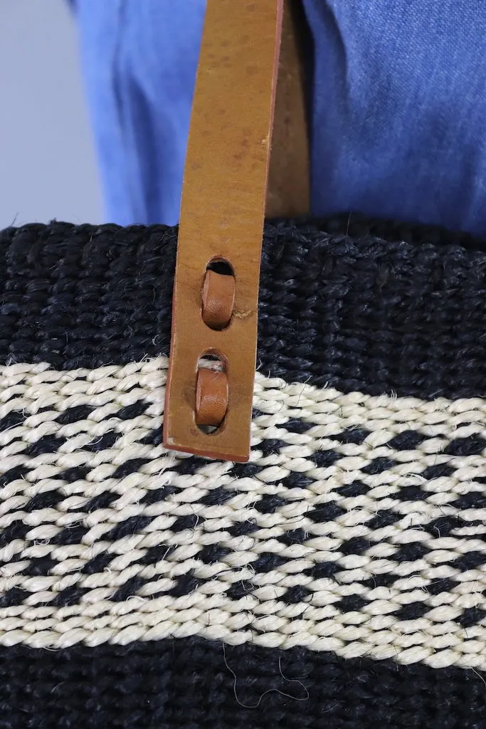 Vintage Sisal Market Tote