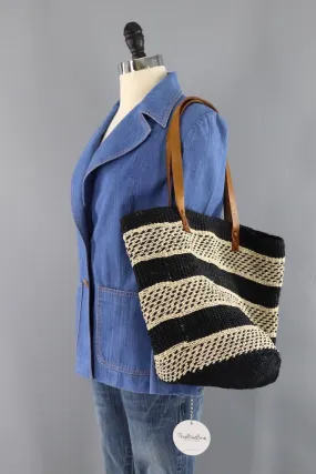 Vintage Sisal Market Tote
