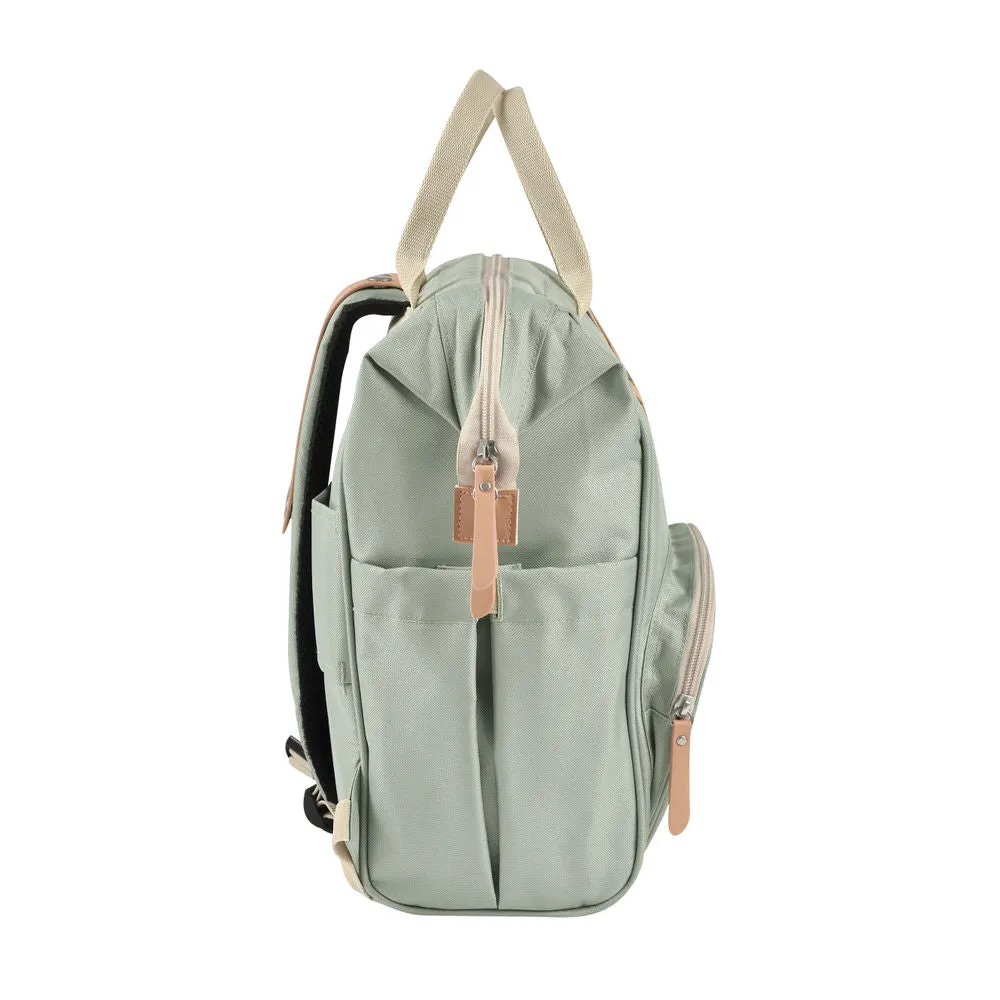 Wellington Nappy Bag Backpack - Sage Green