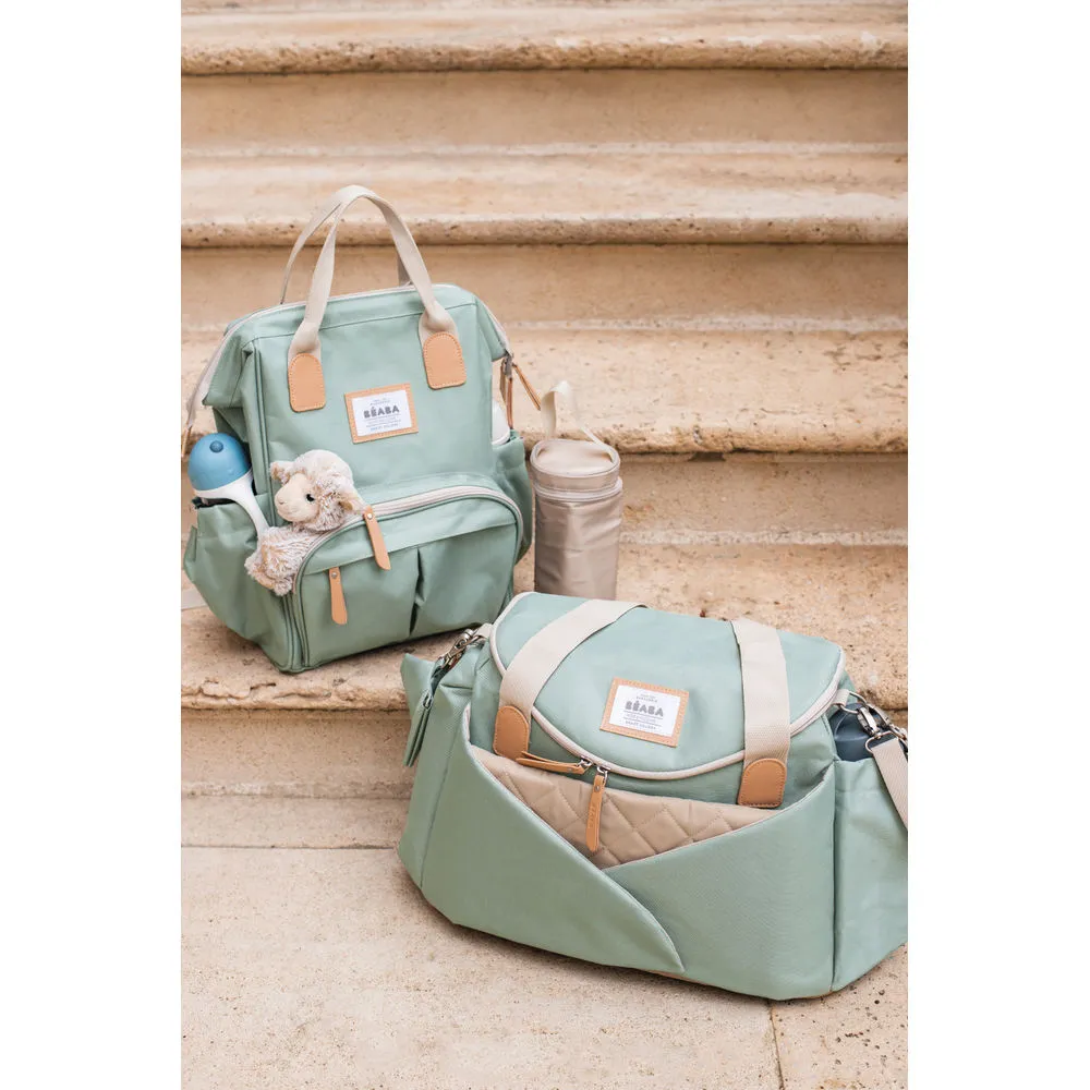 Wellington Nappy Bag Backpack - Sage Green