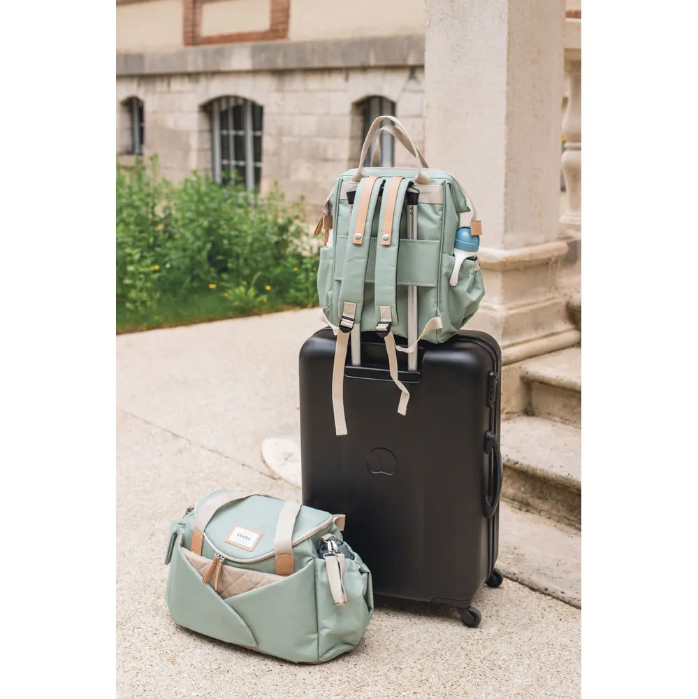 Wellington Nappy Bag Backpack - Sage Green