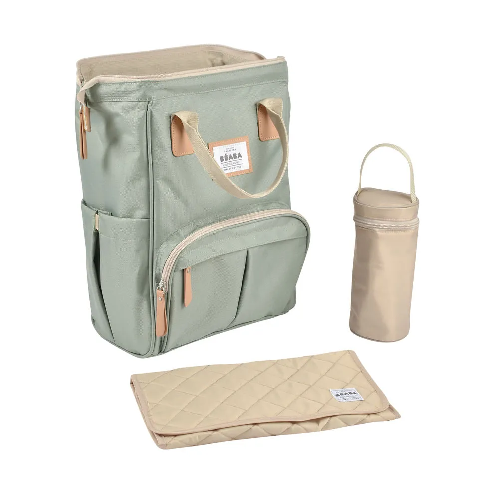 Wellington Nappy Bag Backpack - Sage Green