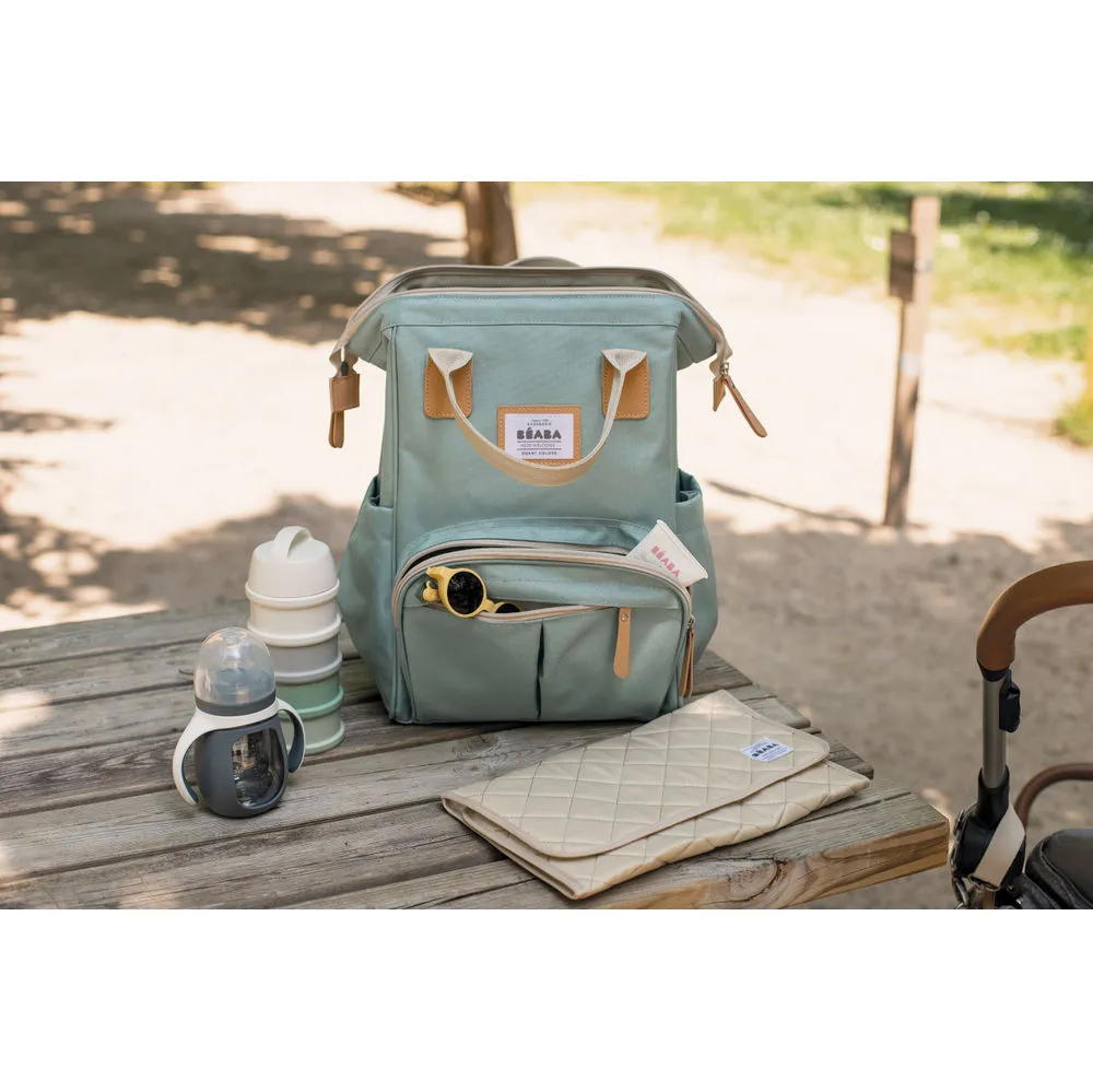 Wellington Nappy Bag Backpack - Sage Green