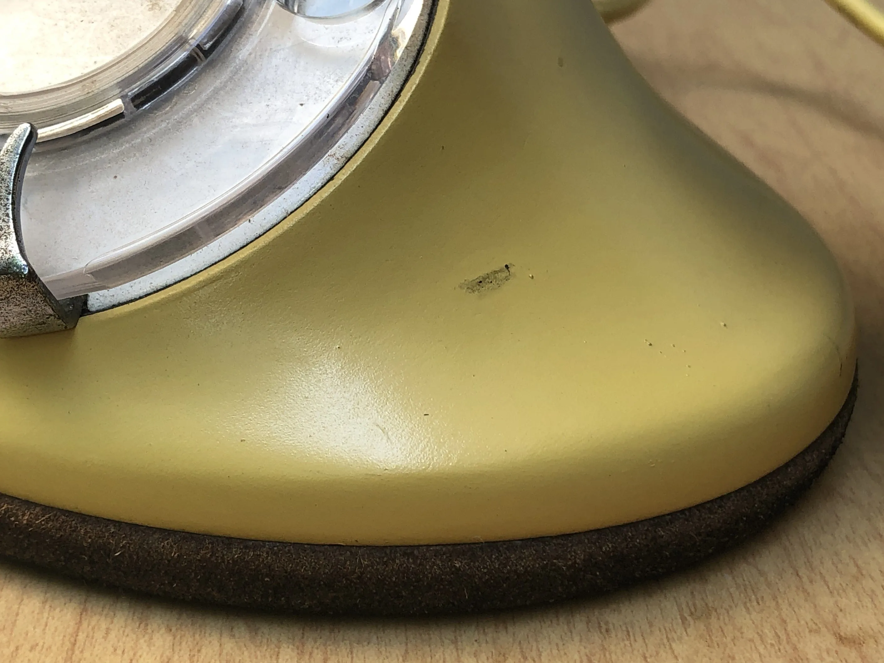 Western Electric Antique Yellow Metal Telephone, Circa 1940s
