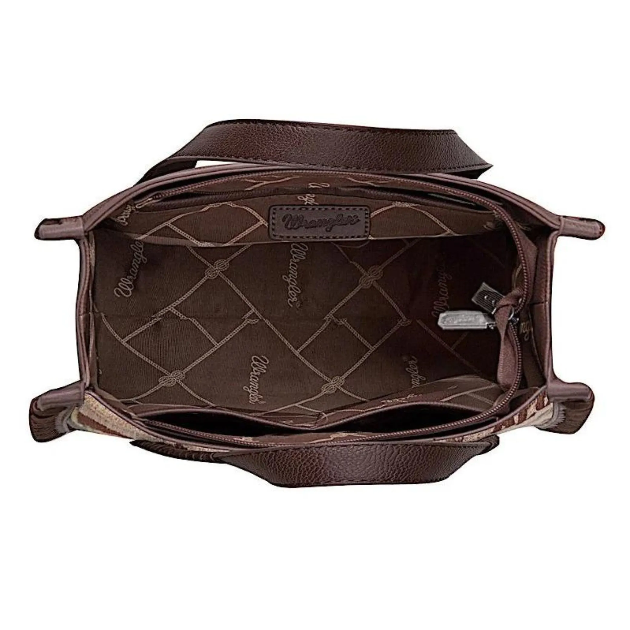 Wrangler Printed Canvas Tote Bag
